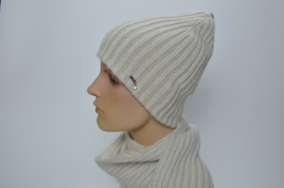 Шапка Vizio 203 CY бини белая