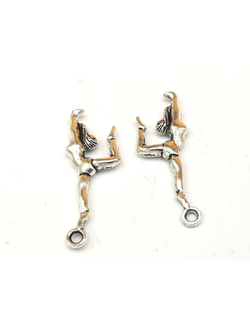 Подвеска металлическая, гимнастка