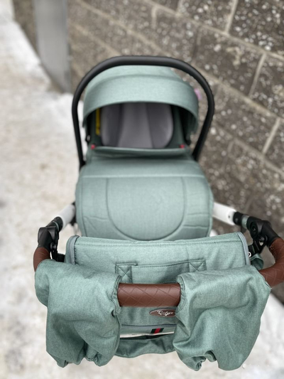 Детская коляска 3 в 1 Darex Изумрудный