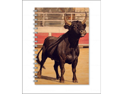 Тетрадь с символикой "Быка" №1
