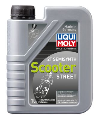 Масло моторное Liqui Moly Motorbike 2T Semisynth Scooter (Полусинтетическое) - 1 Л (1621/3983)