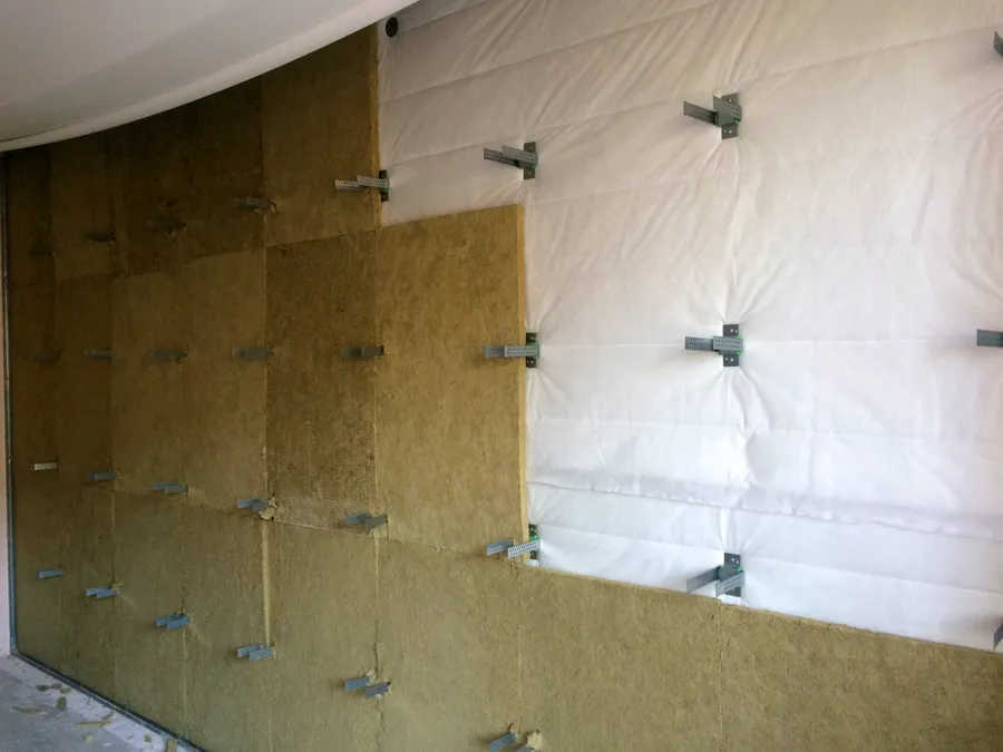 Монтаж Виброподвесов "Сонокреп ЕП 20" с шагом 600 мм