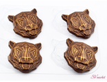 Пластиковая форма для шоколада Маска Спокойствие Тигра