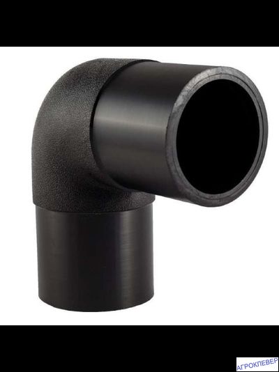 Отвод ПЭ100 SDR17 110мм  90 град литой