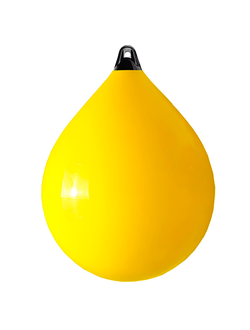 Буй «Solid head», 35х48 см, желтый.