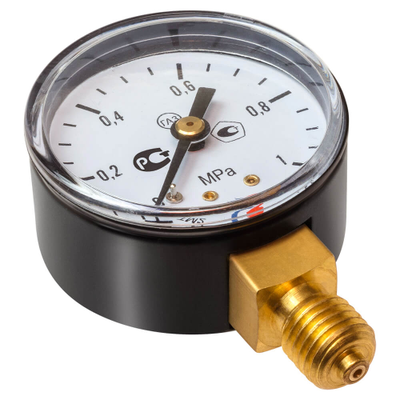 Манометр с поверкой 1,0 МПа, углекислый газ
