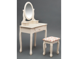 Туалетный столик с пуфом 15-075