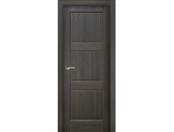 Дверь брашированная Этне темно-сером цвете.