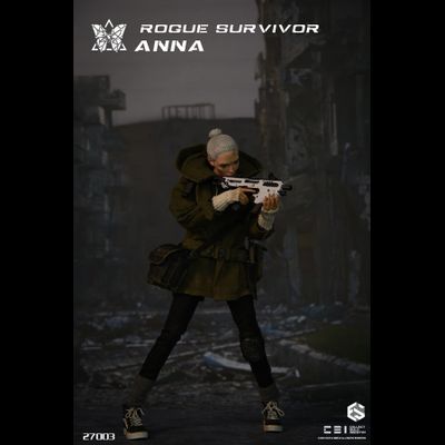 Бродяга Анна - Коллекционная ФИГУРКА 1/6 Rogue Survivor Anna (27003) - CBI x Easy&amp;Simple