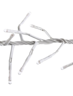 Гирлянда "Фейерверк", 200 светодиодов, 2 м, соединяемая (до 5 шт.), белый