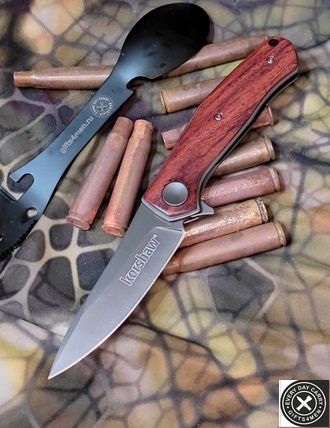 Cкладной нож Kershaw 4020 Concierge  wood