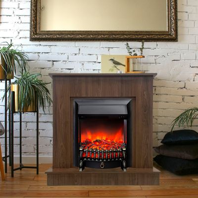 Электрокамин Лорд Люкс NT с очагом Fobos