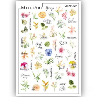 Слайдер-дизайн MilliArt Nails MAX-249