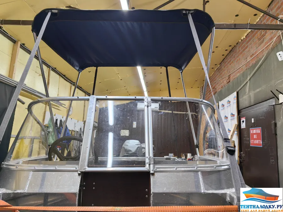 Биминитоп на лодку Вятбот 390