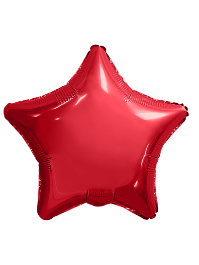 Звезда красная 45см