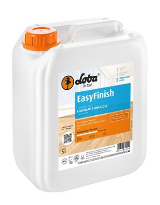 Паркетный лак Lobadur WS EasyFinish 5л полуматовый