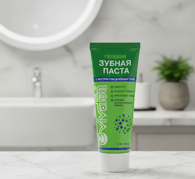 Зубная Паста «Виватон» Гелевая (75 мл)