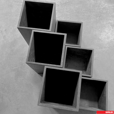 Кашпо прямоугольное 350*350*300*20мм