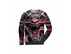 Свитшот 3D с полной запечаткой год Дракона №7