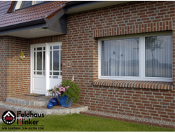 Feldhaus klinker, k 377 rf 75. lava maron rustico