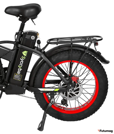 Электровелосипед SYCCYBA H1 (F10) 20AH красный