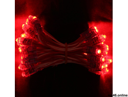 Светодиодные пиксели красные 9мм