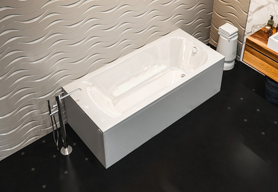 Акриловая ванна Bas Нирвана 180х80 с каркасом