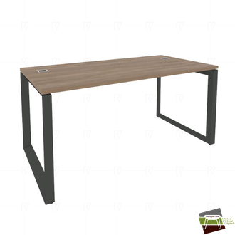 Onix Direct Стол рабочий руководителя на О-образном м/к O.MO-SRR-4.8 Дуб Аризона/Металл Антрацит 158