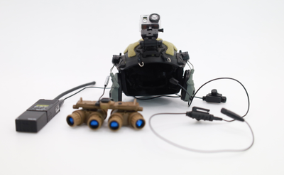 Шлем, ПНВ и радиостанция - 1/6 (26062R) - Easy&Simple