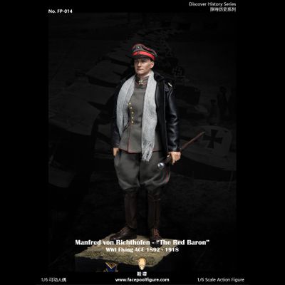 Манфред фон Рихтгофен, Красный Барон - Коллекционная фигурка 1/6 scale Manfred von Richthofen The Red Baron Special Edition (FP014B) - Facepoolfigure