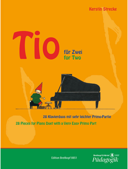 Strecke, Kerstin Tio für Zwei für Klavier В 4 руки