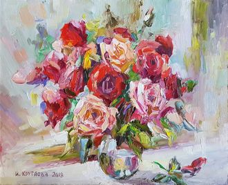Букет роз автор Круглова Ирина