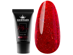 ПОЛИГЕЛЬ ДЛЯ НОГТЕЙ DESIGNER (diamond dark red N51) 30мл.-------- POLIGEL PENTRU UNGHII 30ml