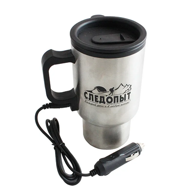 Термокружка &quot;СЛЕДОПЫТ&quot;, с подогревом от прикуривателя PF-CWS-P20