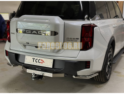 Защита задняя (уголки) 42,4 мм ТСС для Gac GS8 2025-