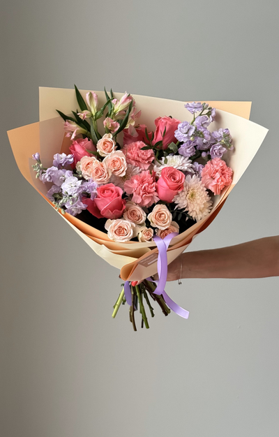 Букет 65 на день влюбленных