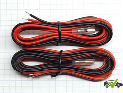 Акустический кабель ШВПМ красно-черный 2х0,50 мм2, длина 1,45 м