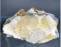 Агат, халцедон, горный хрусталь, (разн. кварц),. Россия. 185*90*95мм