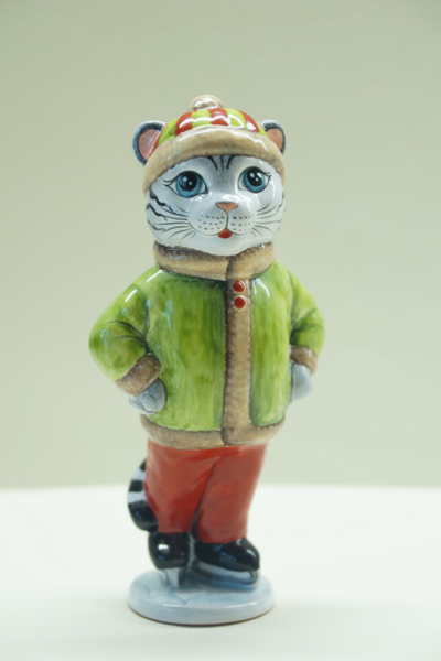 Тиграш на коньках