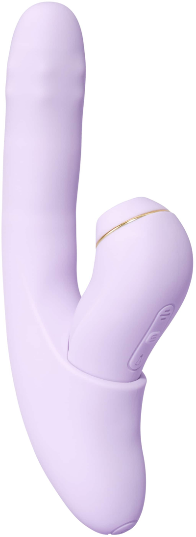 SL278U Интерактивный вибромассажёр 2в1 DuoGlow