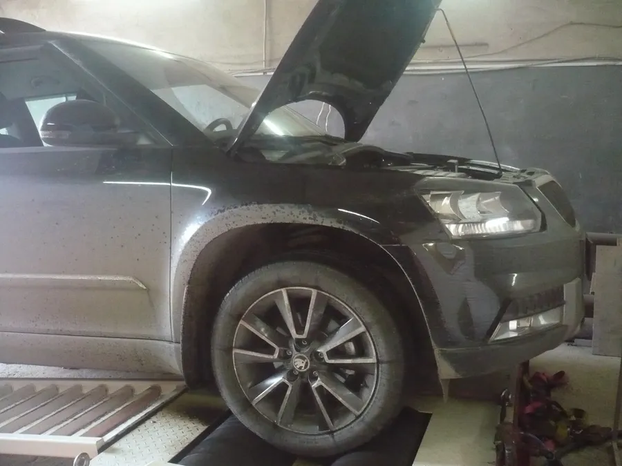 Skoda Yeti 1.6 MPI - 110Hp MT 2017
Тюнинг + е2 + ГБО4