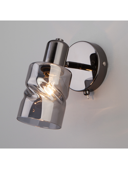 Настенный светильник Eurosvet Ansa 20120/1 чёрный жемчуг