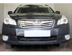 Защита радиатора Subaru Outback IV 2009-2012 black PREMIUM