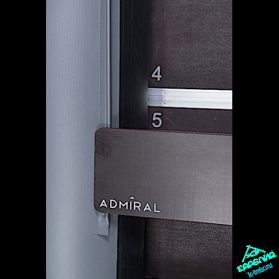 Лодка ПВХ Адмирал 410 Серая