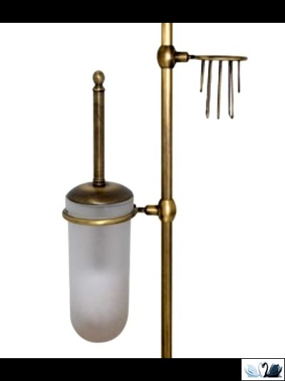 Напольная Бронзовая стойка с аксессуарами для туалета от Wildbad