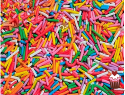 Сахарная посыпка Вермишель микс, 50гр