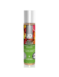 Смазка с ароматом тропических фруктов JO Flavored Tropical Passion - 30 мл.