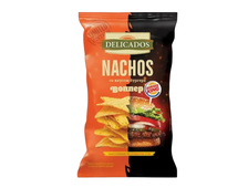 Деликадос со вкусом бургера Воппер,TM Delicados, чипсы кукурузные, в упаковке 140 гр