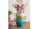 Горшок цветочный керамический в винтажном стиле «Чашки» арт. DA0062