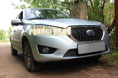 Защита радиатора Datsun mi-DO 2015- black